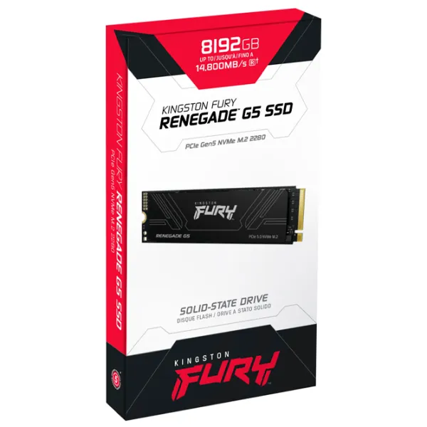 SSD Kingston Fury Renegade G5 8 TB M.2 NVMe photo 2