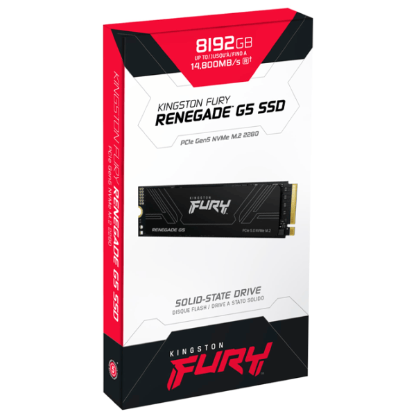 SSD Kingston Fury Renegade G5 8 TB M.2 NVMe photo 2
