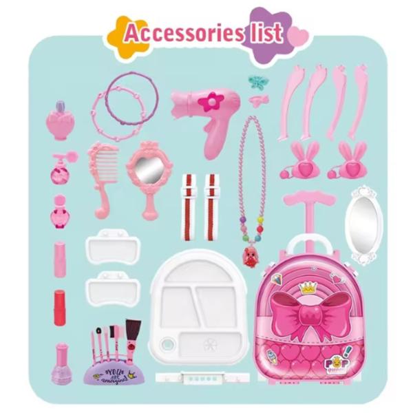 Ролевые игры Essa Toys Beauty Salon 3+ / set de frumusete  photo 4