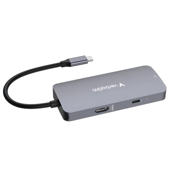 Adaptor Hub Verbatim CMH-05 USB Type-C / Silver photo 2