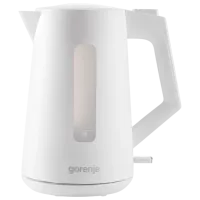 Электрочайник Gorenje K17OPW 1.7л / Скрытый / Белый