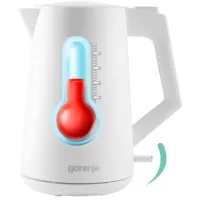 Электрочайник Gorenje K17OPW 1.7л / Скрытый / Белый photo 3
