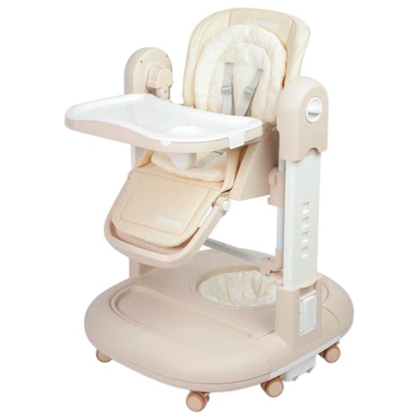 Стульчик для кормления Caretero Sitron (CT.228480) / 6 месяцев / Бежевый  photo 1