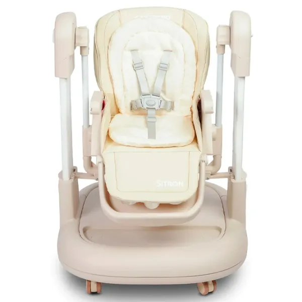 Стульчик для кормления Caretero Sitron (CT.228480) / 6 месяцев / Бежевый  photo 7