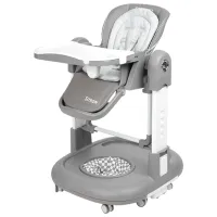 Scaun de masă Caretero Sitron (CT.228479) / 6 luni / Gray 