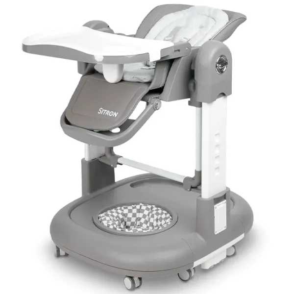 Scaun de masă Caretero Sitron (CT.228479) / 6 luni / Gray  photo 3