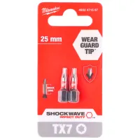 Комплект бит Milwaukee 4932471567 Количество в наборе - 2