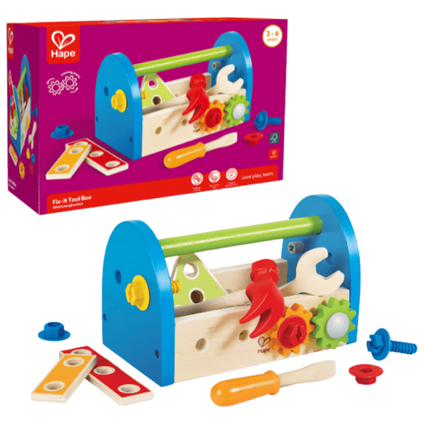 Joc de rol Hape Fix-It Tool Box 3+ / Set instrumente photo 1