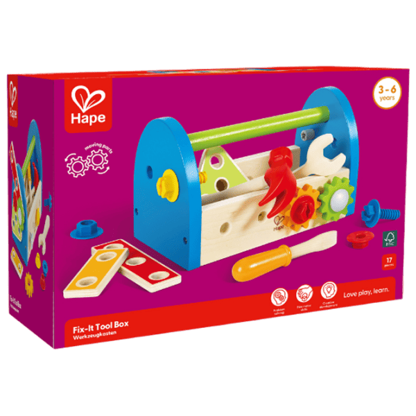 Joc de rol Hape Fix-It Tool Box 3+ / Set instrumente photo 4