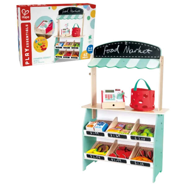 Ролевые игры Hape Farmers' market 3+ / Прилавок photo 4