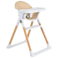 Стульчик для кормления Moni Almond (MT.227448) / 6 месяцев / Бежевый 