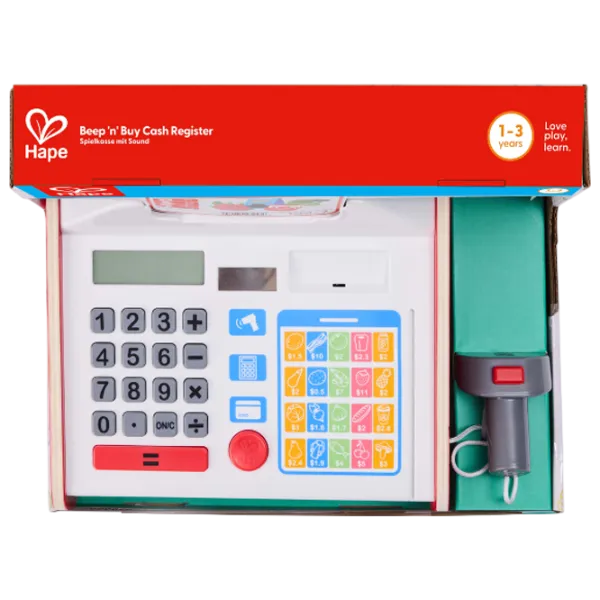 Ролевые игры Hape CASH REGISTER 3+ / Бытовая техника photo 2