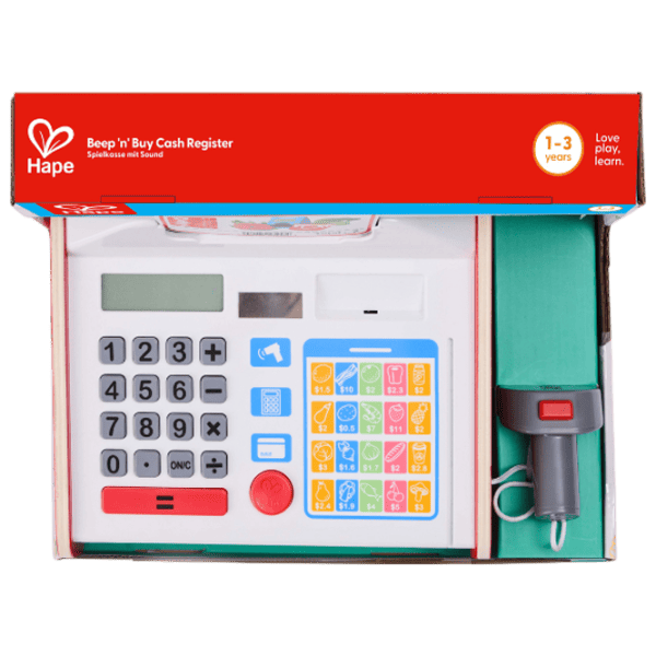 Ролевые игры Hape CASH REGISTER 3+ / Бытовая техника photo 2