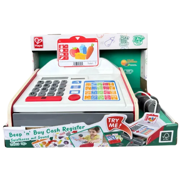 Ролевые игры Hape CASH REGISTER 3+ / Бытовая техника photo 3