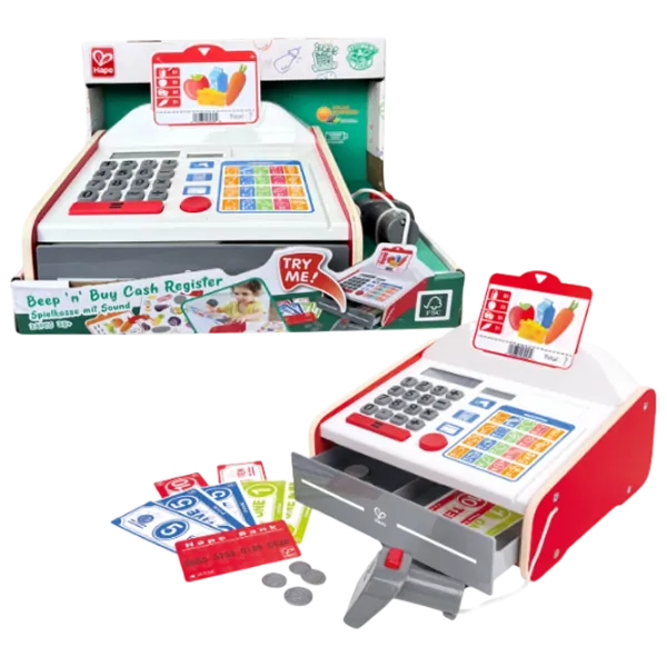 Ролевые игры Hape CASH REGISTER 3+ / Бытовая техника photo 4