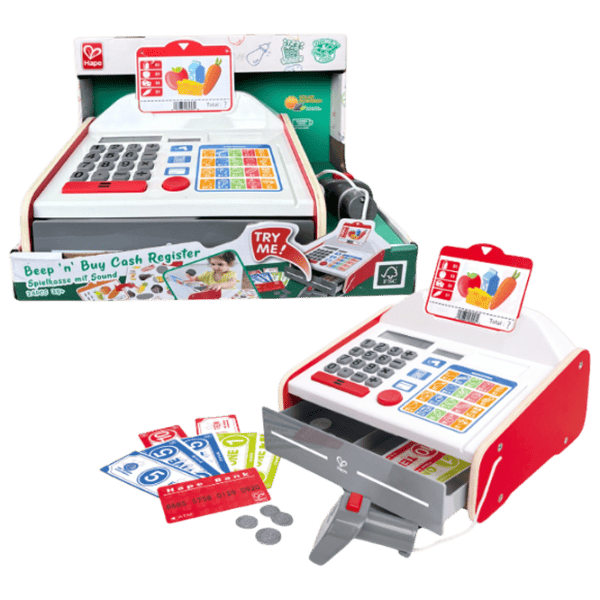 Ролевые игры Hape CASH REGISTER 3+ / Бытовая техника photo 4