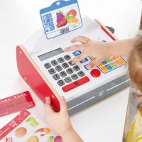Joc de rol Hape CASH REGISTER 3+ / Aparat de casa photo 6