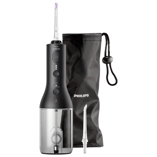 Irigator bucal Philips HX3826/33 Cu apă sub presiune / Black photo 1