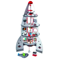 Joc de rol Hape Four-Stage Rocket Ship 3+ / Stație spațială photo 2