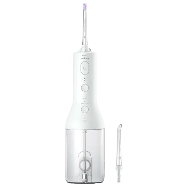 Irigator bucal Philips HX3826/31 Cu apă sub presiune / White photo 2