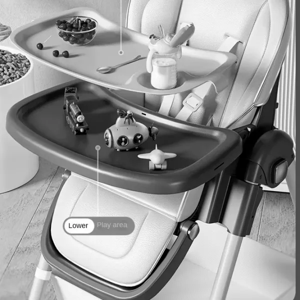 Стульчик для кормления 4Play D-805 (00-01073412) / 0 месяцев / Бежевый  photo 4