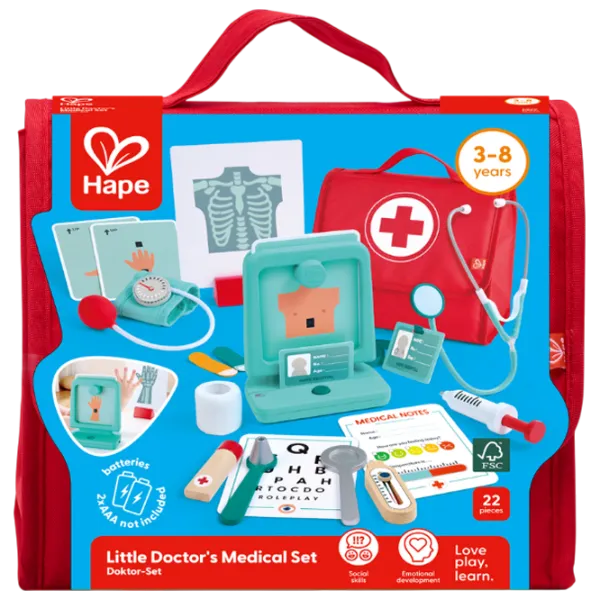 Ролевые игры Hape Little Doctor 3+ / Доктор набор photo 2
