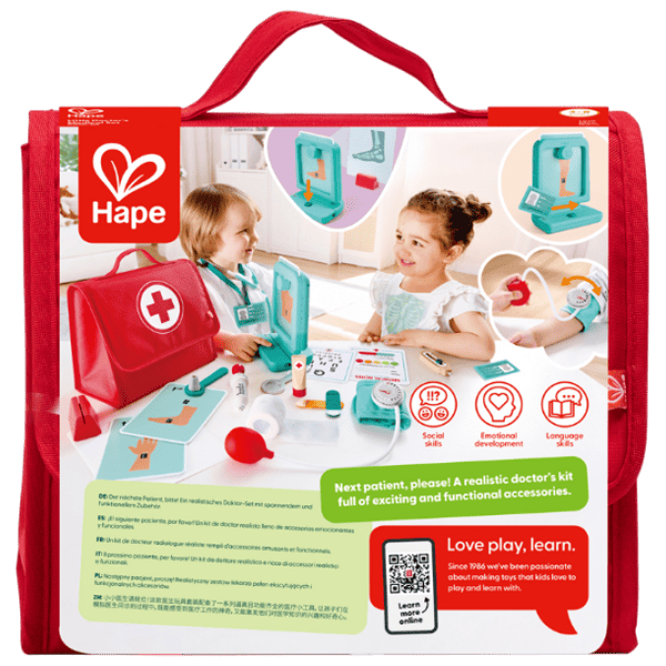 Ролевые игры Hape Little Doctor 3+ / Доктор набор photo 3