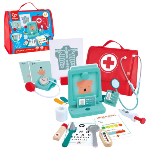 Ролевые игры Hape Little Doctor 3+ / Доктор набор photo 5