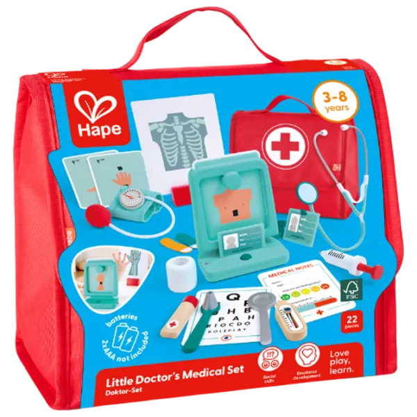 Ролевые игры Hape Little Doctor 3+ / Доктор набор photo 7