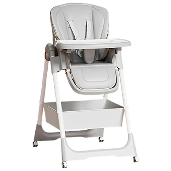 Стульчик для кормления 4Play D-805 (00-01073400) / 0 месяцев / Light Grey  photo 1