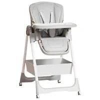 Стульчик для кормления 4Play D-805 (00-01073400) / 0 месяцев / Light Grey 