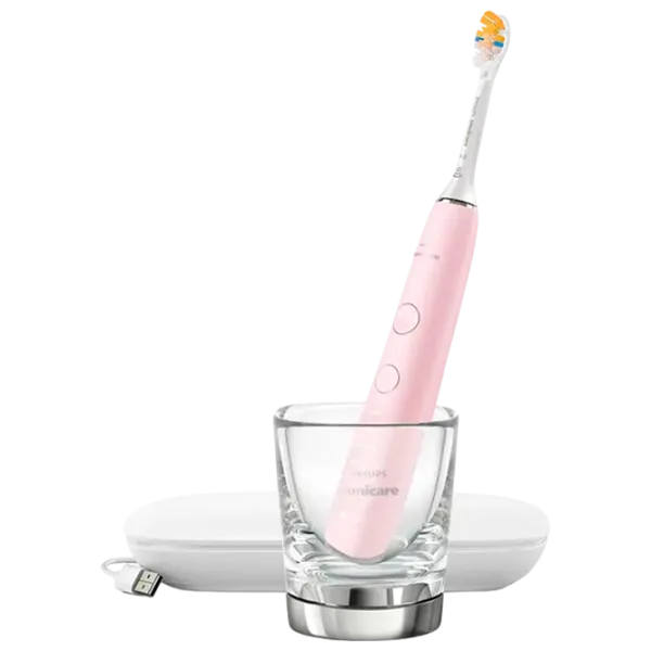 Periuță de dinți electrică Philips HX9911/21 2D / Pink photo 5