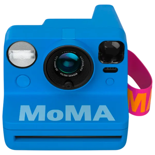 Фотоаппарат моментальной печати Polaroid Now Gen 3 MoMa Edition  / Синий photo 1