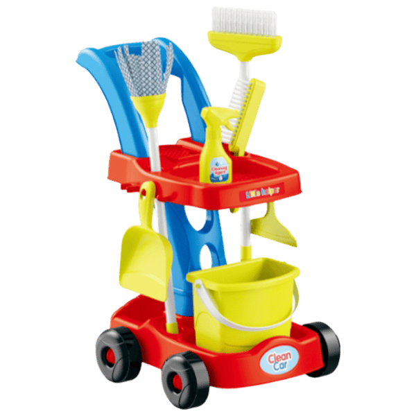 Ролевые игры Essa Toys Cleaning Troliey 3+ / Набор для чистки photo 3
