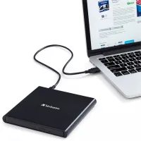Unitate optică Verbatim External Slimline USB 2.0 / Black photo 5