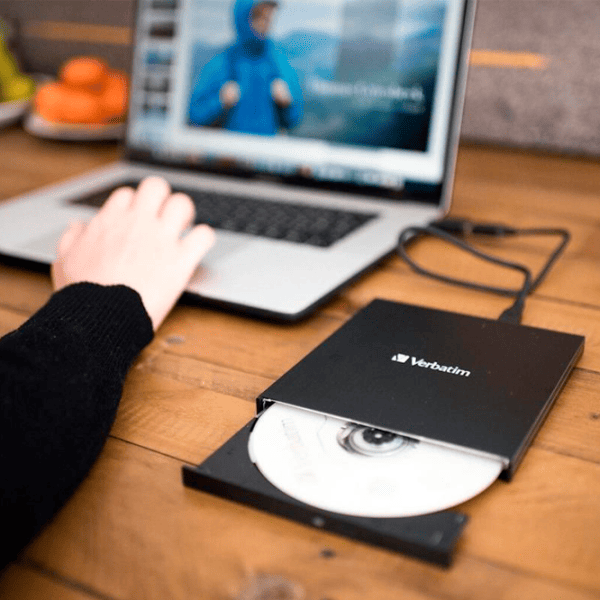 Unitate optică Verbatim External Slimline USB 2.0 / Black photo 6