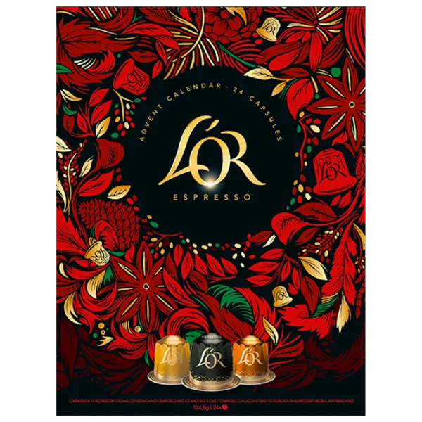 Набор кофе L'OR Advent Calendar Капсулы / Espresso / Коробка photo 2