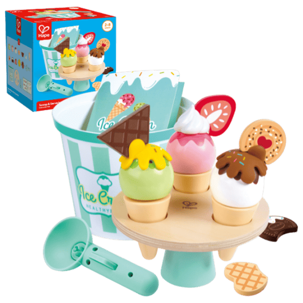 Ролевые игры Essa Toys Ice Cream Scoop Serve 3+ / Набор для мороженого  photo 1