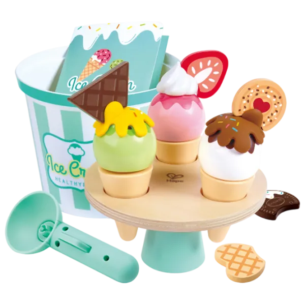 Ролевые игры Essa Toys Ice Cream Scoop Serve 3+ / Набор для мороженого  photo 5