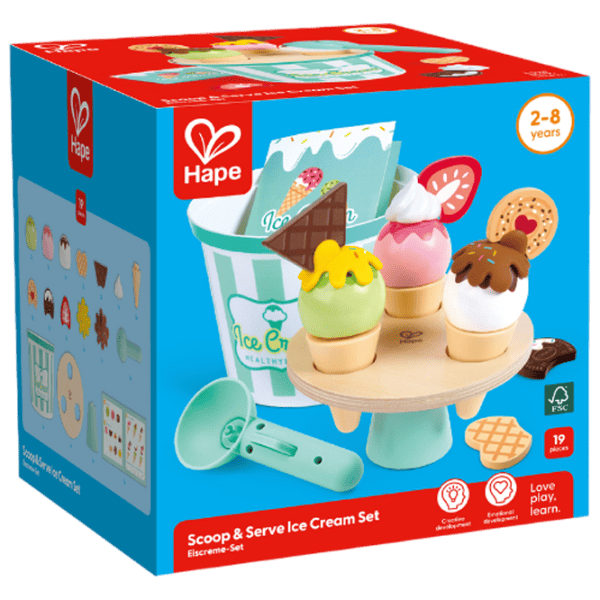 Ролевые игры Essa Toys Ice Cream Scoop Serve 3+ / Набор для мороженого  photo 8