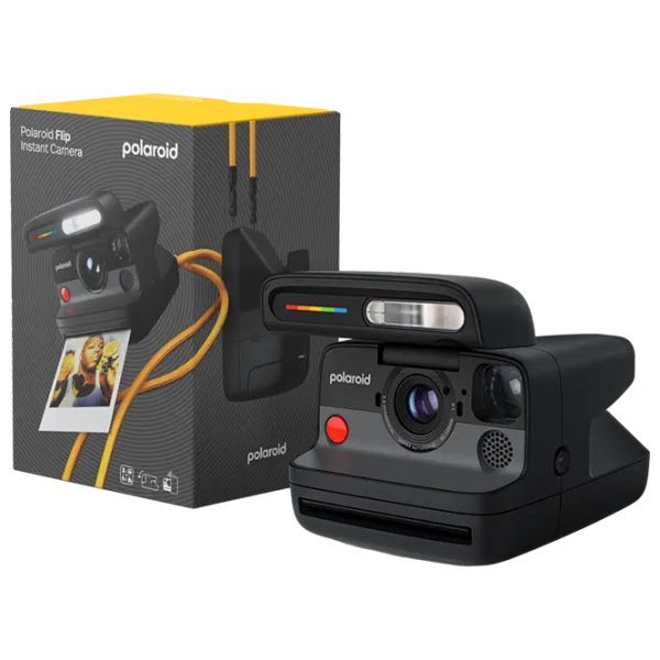 Cameră foto Polaroid Flip + Color Film Bundle Kit / Black photo 8