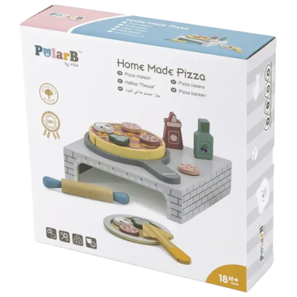 Joc de rol PolarB Home Made Pizza 3+ / set de bucătărie photo 3