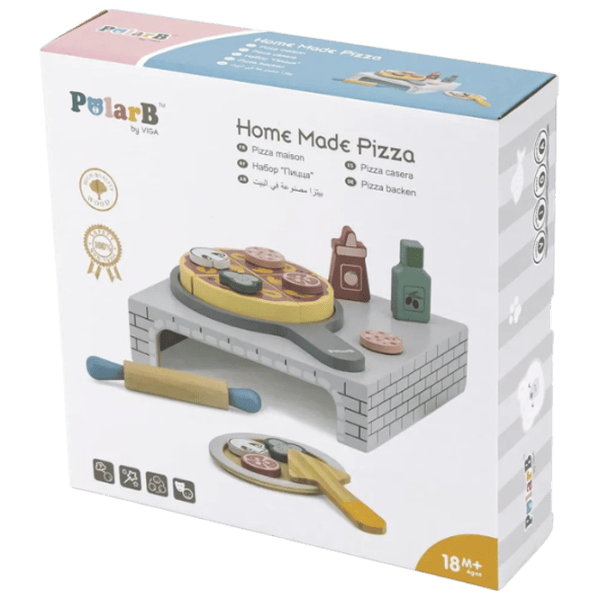 Joc de rol PolarB Home Made Pizza 3+ / set de bucătărie photo 3