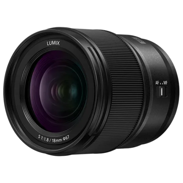 Объектив Panasonic Lumix S 18mm f/1.8 Черный photo 1