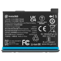 Аккумулятор для экшн камеры Insta360 Battery Черный
