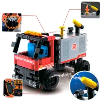 Конструктор XTech Bricks Mini Fire Truck With Water Spraying Транспорт/ Красный photo 5