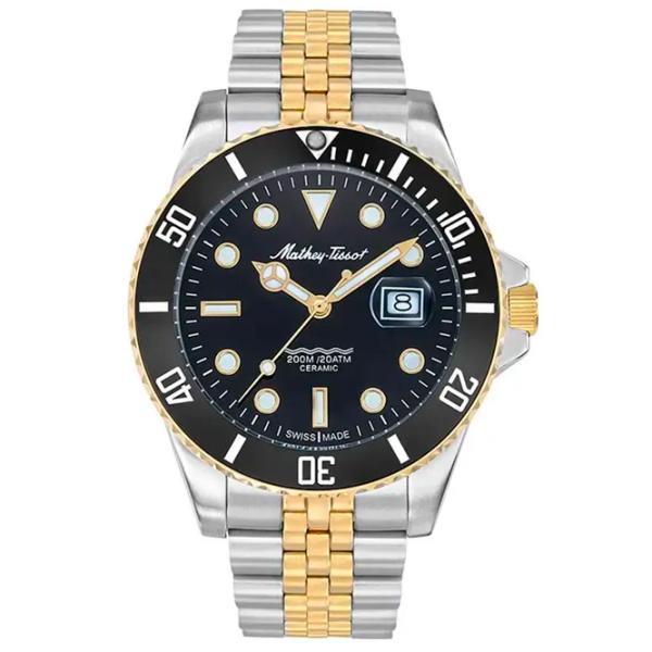 Ceas de mână pentru bărbați Mathey-Tissot H901CRBN Cuarț / 42 mm photo 1