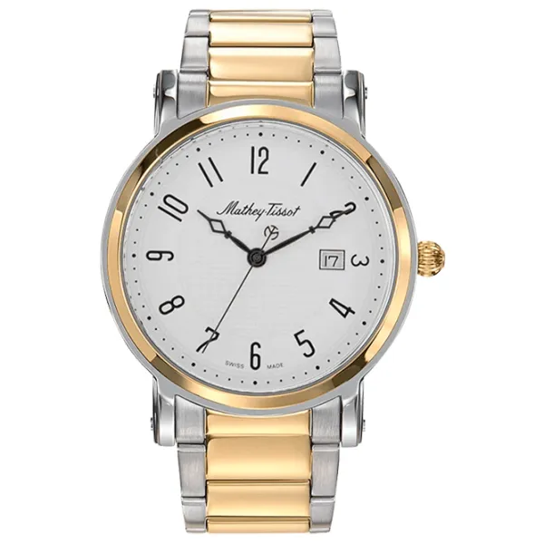 Ceas de mână unisex Mathey-Tissot H611251MBG Cuarț / 38 mm photo 1