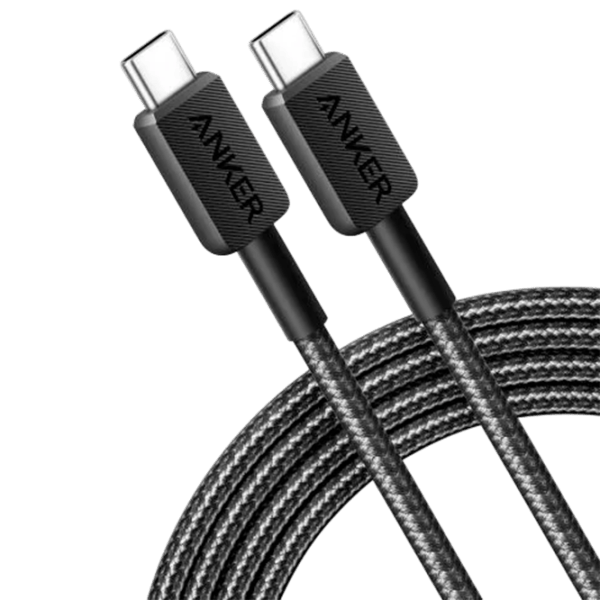 Кабель для телефона Braided Anker USB Type-C + USB Type-C 0.9 м / Черный photo 2