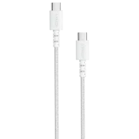 Cablu pentru telefon Braided Anker USB Type-C + USB Type-C 0.9 m / White